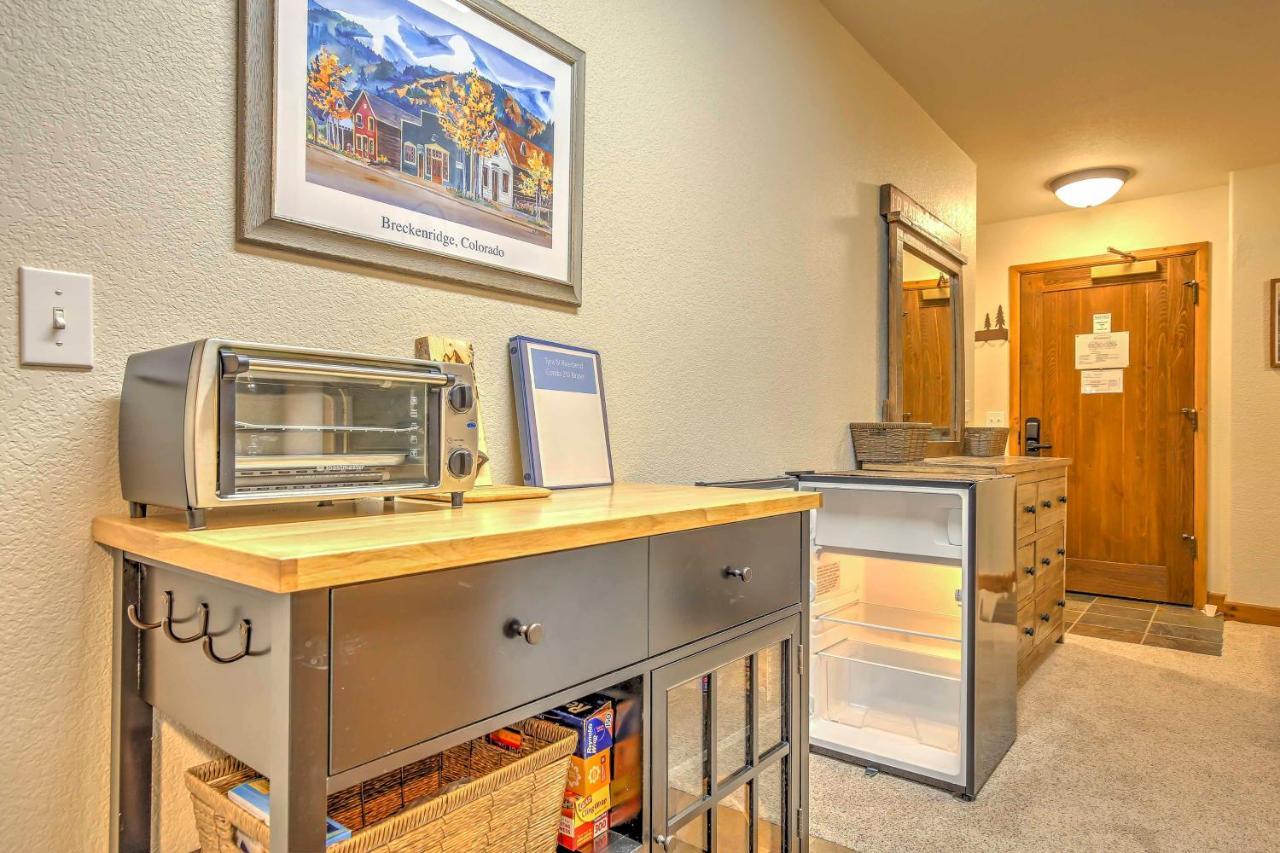 Breck Studio With Hot Tub Access, Walk To Main St! Breckenridge Bagian luar foto