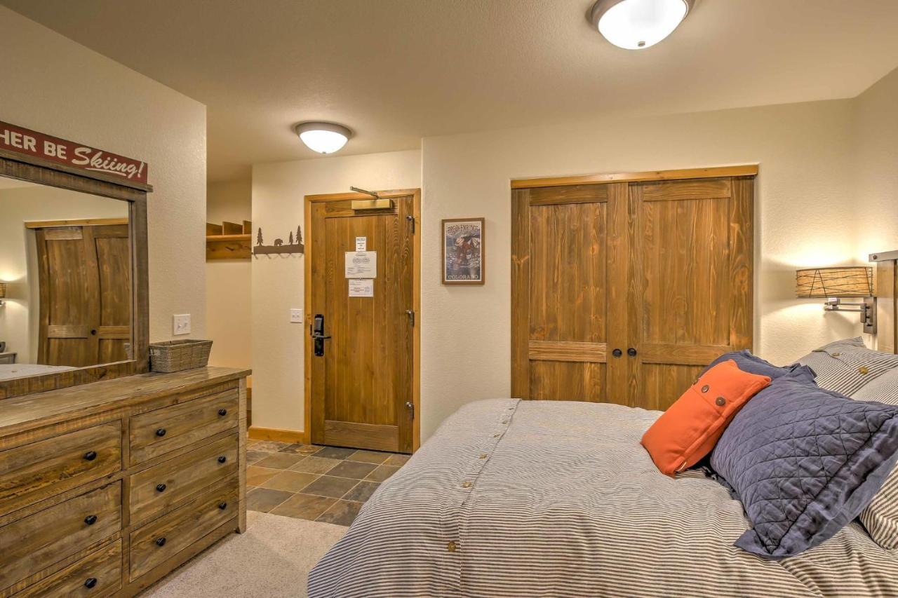 Breck Studio With Hot Tub Access, Walk To Main St! Breckenridge Bagian luar foto