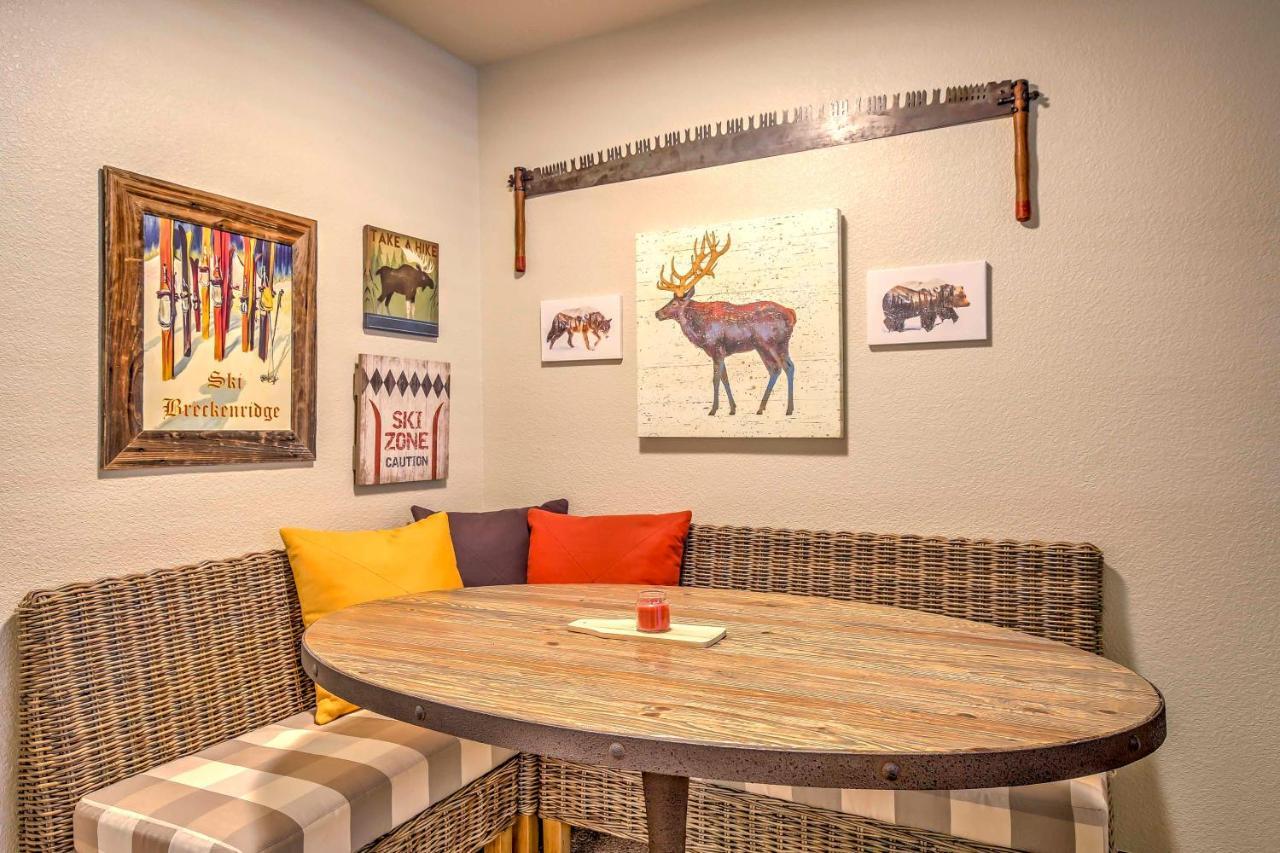 Breck Studio With Hot Tub Access, Walk To Main St! Breckenridge Bagian luar foto